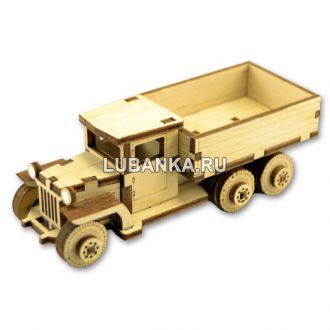 Сборная деревянная модель «Советский грузовик ЗИС-5В»
